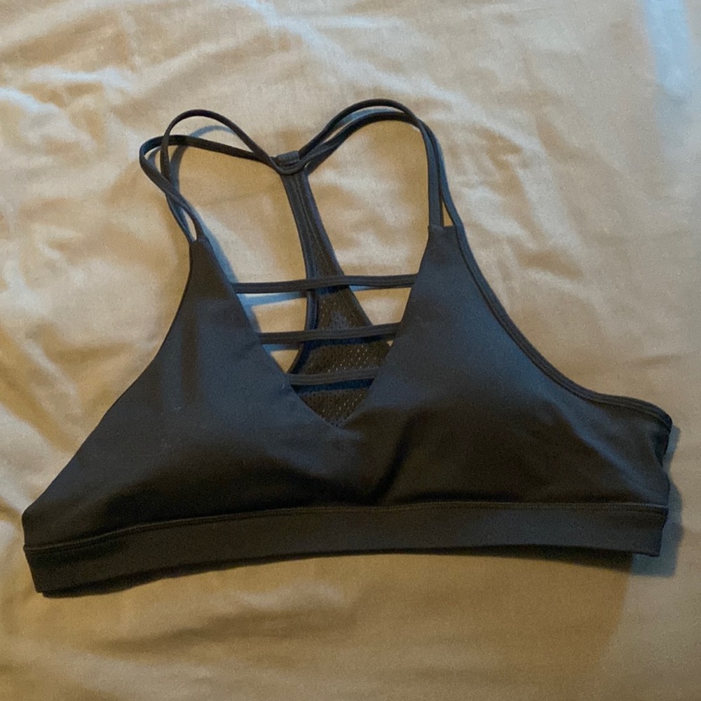 Zyia grid bra black
